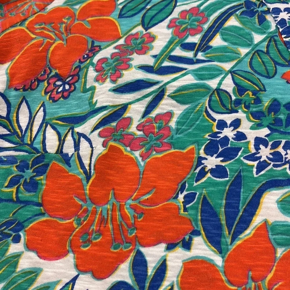 TALBOTS Tropical Cotton Dress, EUC - Picture 9 of 12